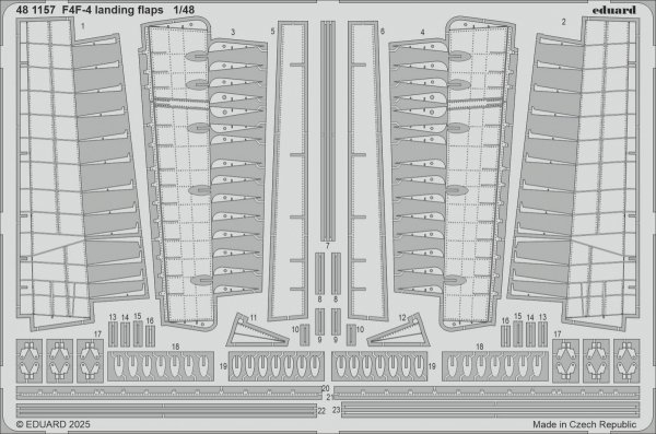 Eduard 481157 F4F-4 landing flaps Academy 1/48