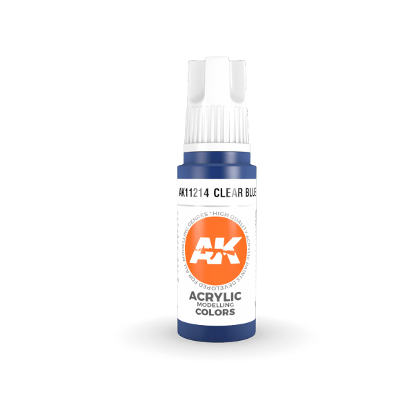 AK Interactive AK11214 CLEAR BLUE – STANDARD 17ml
