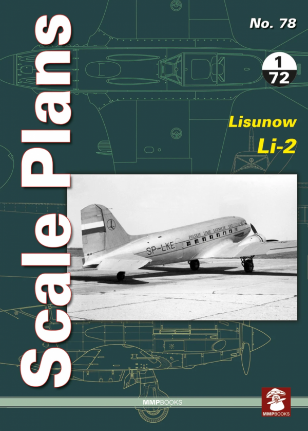 MMP Books 49890 Scale Plans No. 78 Lisunov Li-2 EN