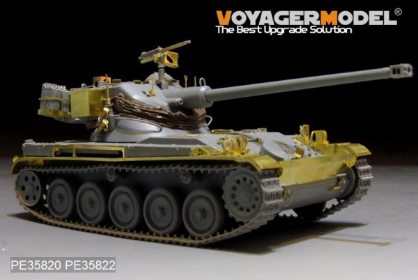 Voyager Model PE35820 Modern French AMX-13/75 light tank basic (smoke discharger, Atenna base Include）For TAKOM 2036 1/35