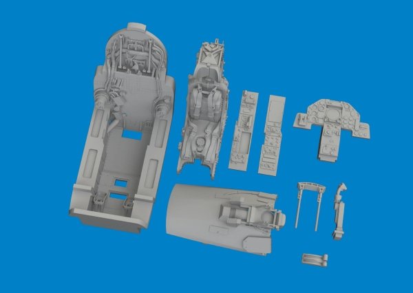 Eduard 6481145 Jaguar GR.1 cockpit PRINT AIRFIX 1/48