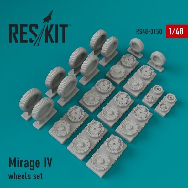 RESKIT RS48-0150 Mirage IV wheels set 1/48