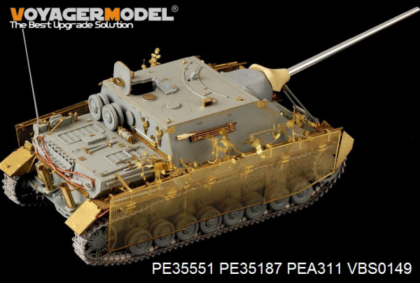 Voyager Model PEA311 WWII German Jagdpanzer IV/70(A) &quot;Thoma shields&quot; wire mesh schürzen  For DRAGON 6082 6689/TRISTAR KIT 35048 1/35