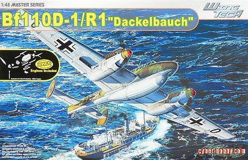 Cyber Hobby 5556 Bf-110 D-1/R1 Dackelbauch (1:48)