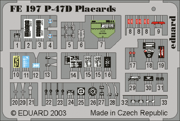 Eduard BIG4815 P-47D-20 1/48 TAMIYA