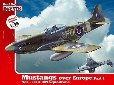 Kagero KD48003 Mustangs over Europe Part 1 Nos. 303 &amp; 309 Squadrons 1/48