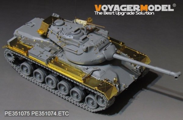 Voyager Model PE351075 Modern US Army M47E/M Medium Tank Fenders Upgrade Set for Takom 1/35