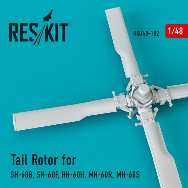 RESKIT RSU48-0182 TAIL ROTOR FOR SH-60B, SH-60F, HH-60H, MH-60R, MH-60S 1/48