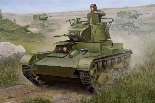 Hobby Boss 82497 Soviet T-26 Light Infantry Tank Mod.1938 (1:35)