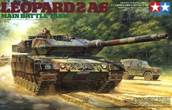 Tamiya 35271 Leopard 2 A6 Main Battle Tank (1:35)
