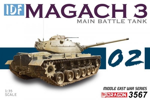 Dragon 3567 IDF Magach 3 (1:35)