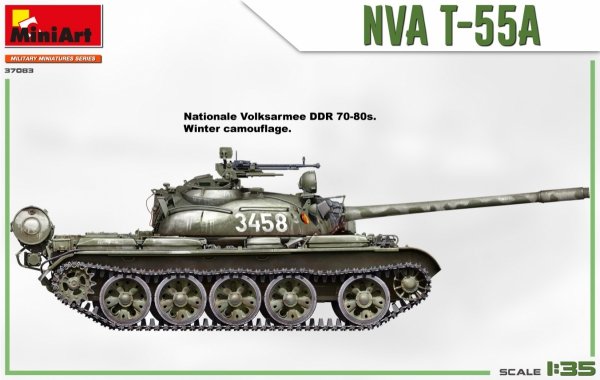 MiniArt 37083 NVA T-55A 1/35