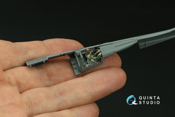 Quinta Studio QD72044 Fw 190A-5 3D-Printed &amp; coloured Interior on decal paper (Eduard) 1/72