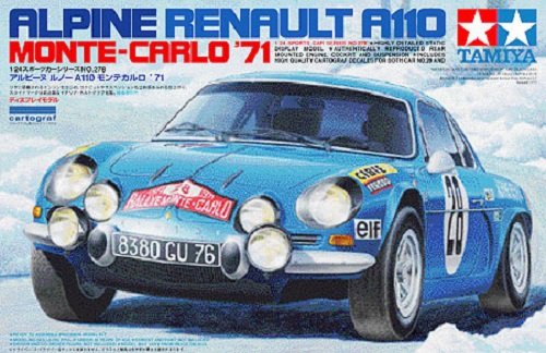 Tamiya 24278 Alpine Renault A110 Monte-Carlo '71 (1:24)
