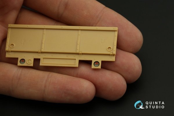 Quinta Studio QD35060 GMC CCKW 352 Cargo Truck 3D-Printed &amp; coloured Interior on decal paper (HobbyBoss) 1/35