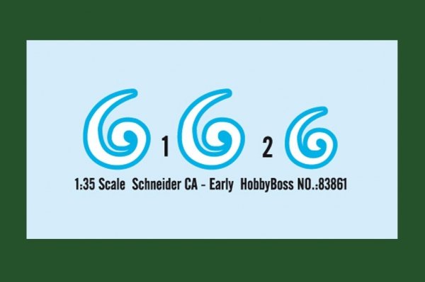 Hobby Boss 83861 Schneider CA (1:35)
