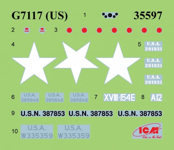 ICM DS3532 Festive dinner on the front line (WWII US Army Kitchen Truck, US Field Stove M1937 with cooks) 1/35