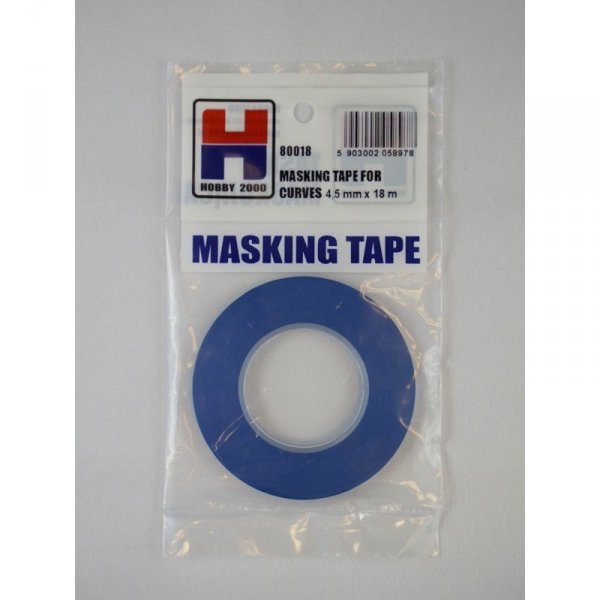 Hobby 2000 80018 Masking Tape For Curves 4,5mm x 18m