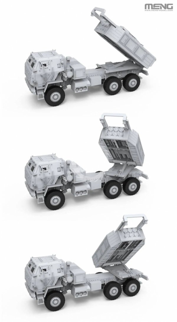Meng Model 72-004 U.S. M142 HIMARS High Mobility Artillery Rocket System 1/72