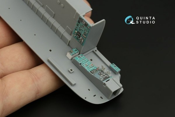 Quinta Studio QDS-48358 Ka-27PL Trainer version 3D-Printed &amp; coloured Interior on decal paper (Hobby Boss) (Small version) 1/48