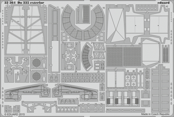 Eduard 32364 Do 335 exterior 1/32 HK Model