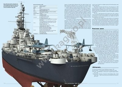 Kagero 16027 The Battleship USS Massachusetts EN
