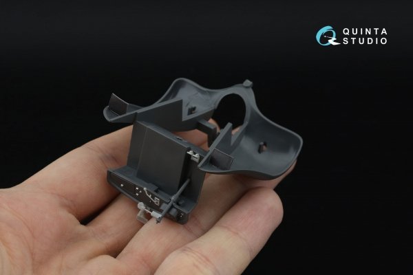 Quinta Studio QD+35171 Citroen 11CV 3D-Printed &amp; coloured Interior on decal paper (Tamiya) (with 3D-printed resin parts) 1/35