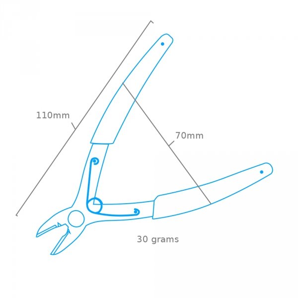 Modelcraft PPL6703 Economy Sprue &amp; Plastic Cutter