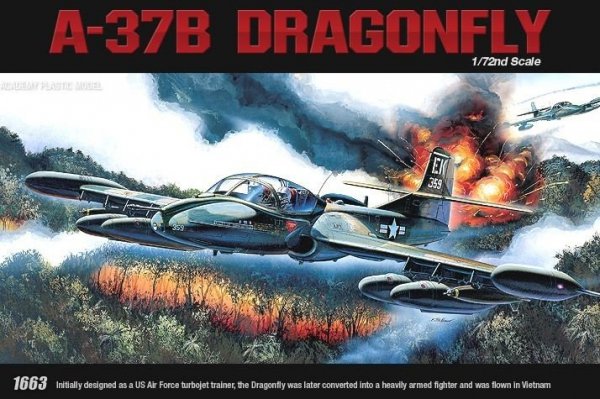 Academy 12461 A-37 B Dragonfly (1:72)(1663)