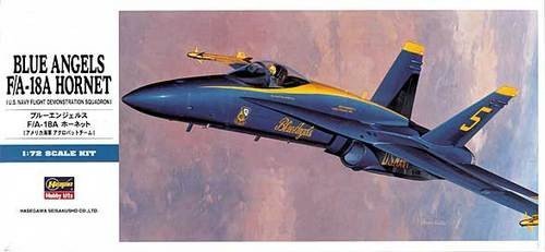Hasegawa D10 Blue Angels F/A-18A 1/72