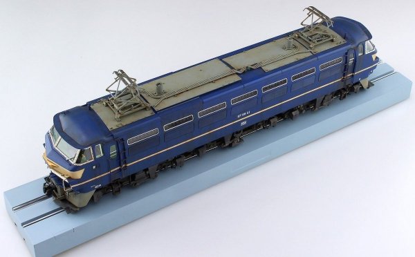 Aoshima 05407 Electric locomotive EF66 Late model 1/45