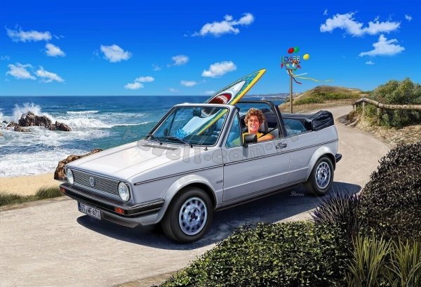 Revell 05636 Gift Set - 50 Years of VW Golf 1 1/24