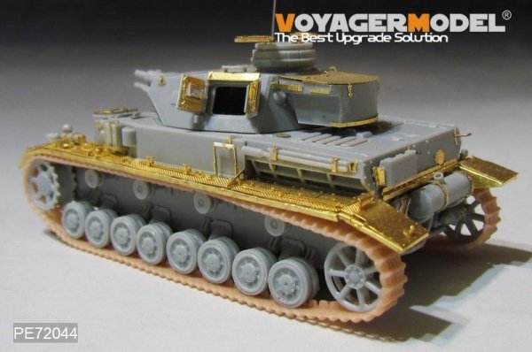 Voyager Model PE72044 WWII German Pz.Kpfw.IV Ausf.F1 for DRAGON 7231 1/72
