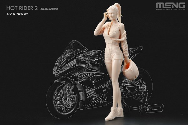 Meng Model SPS-087 Hot Rider 2 - Resin Cast Kit 1/9