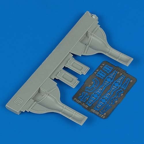 Quickboost QB48174 F6F-3 Hellcat undercarriage covers Eduard 1/48