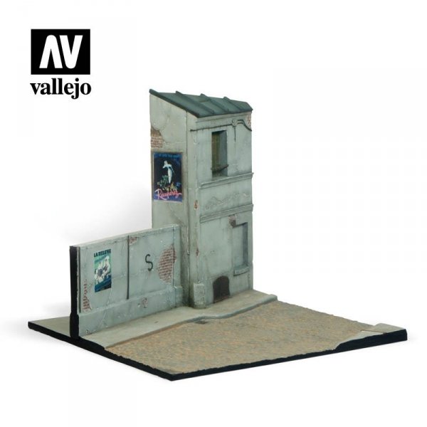 Vallejo SC108 Diorama Fragment francuskiego budynku 1/35