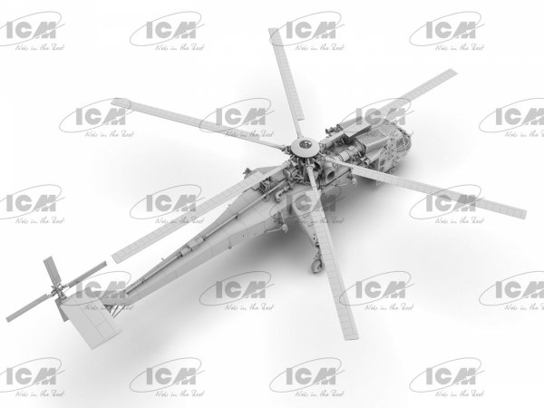 ICM 72001 Sikorsky CH-54A Tarhe, US Heavy Helicopter (100% new moulds) 1/72
