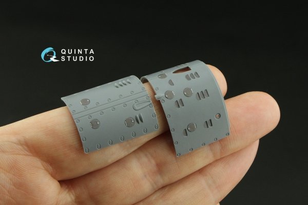 Quinta Studio QP32019 Hatches and Panels for Macchi Mc. 202 Folgore (Italeri) 1/32