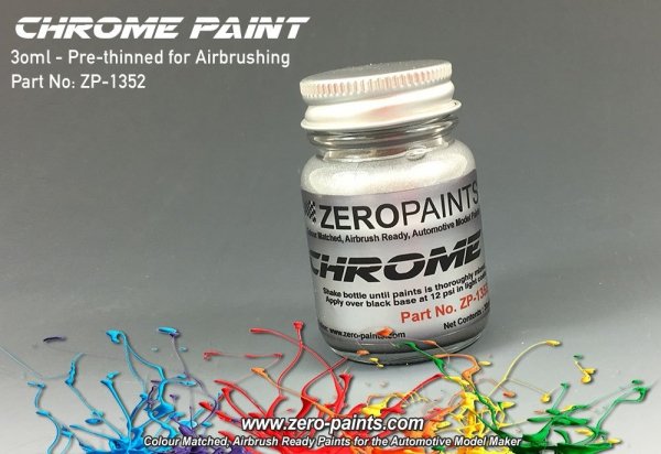 Zero Paints ZP-M1000 Chrome Paint 30ml 