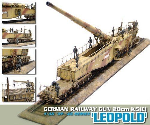 Dragon 6200 German Railway Gun 28 cm K5(E) (1:35)