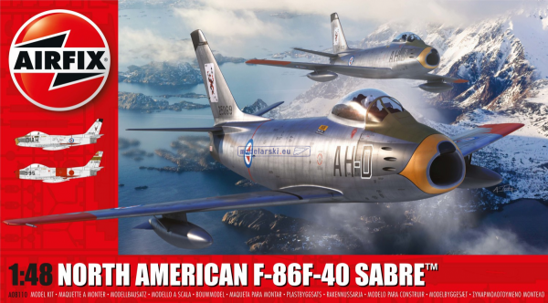 Airfix 08110 North American F-86F-40 Sabre 1/48