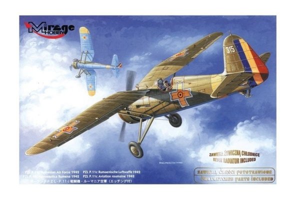 Mirage Hobby 481003 PZL P.11c Rumanian Air Force (1:48)