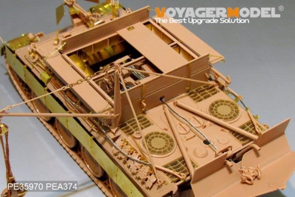 Voyager Model PE35970 WWII German Bergepanther Ausf.A (Late type,Panther G tool holders) Basic For MENG SS-015 1/35