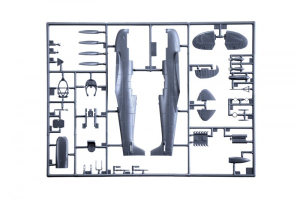 Italeri 2843 Supermarine Spitfire Mk.IX Aces - 5 RAF Aces Version 1/48