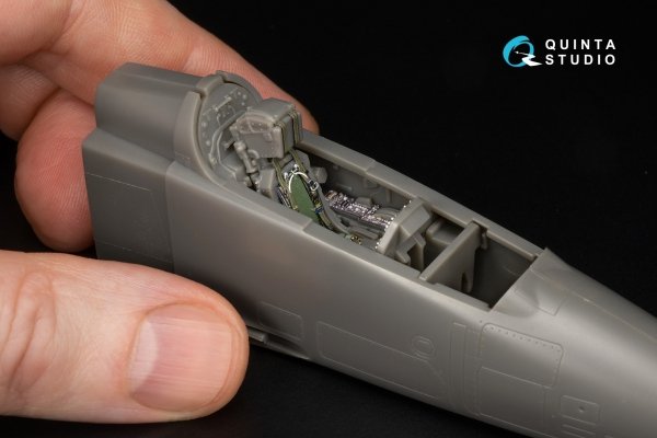 Quinta Studio QD48613 Jaguar Gr.1A 3D-Printed &amp; coloured Interior on decal paper (Airfix) 1/48
