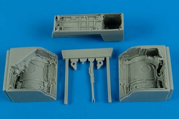 Aires 4569 MiG-23 Flogger wheel bay 1/48 Trumpeter
