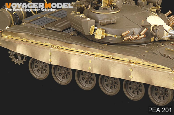Voyager Model PEA201 Modern Russian T-72M1 MBT Side Skit (For TAMIYA 35160) 1/35