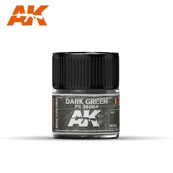 AK Interactive RC342 DARK GREEN FS 34064 10ML