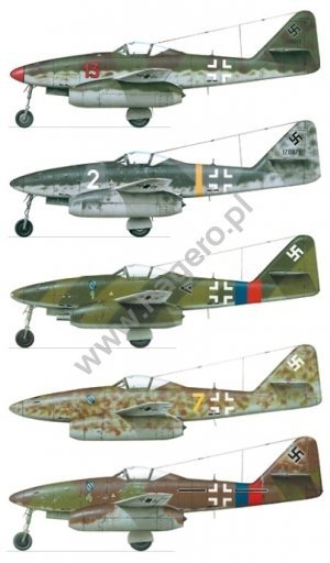 Kagero 7002 Messerschmitt Me 262 Schwalbe EN/PL