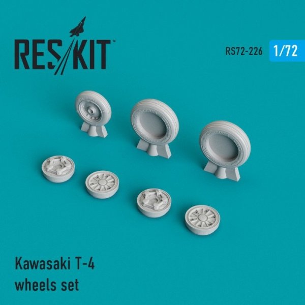 RESKIT RS72-0226 Kawasaki T-4 wheels set 1/72